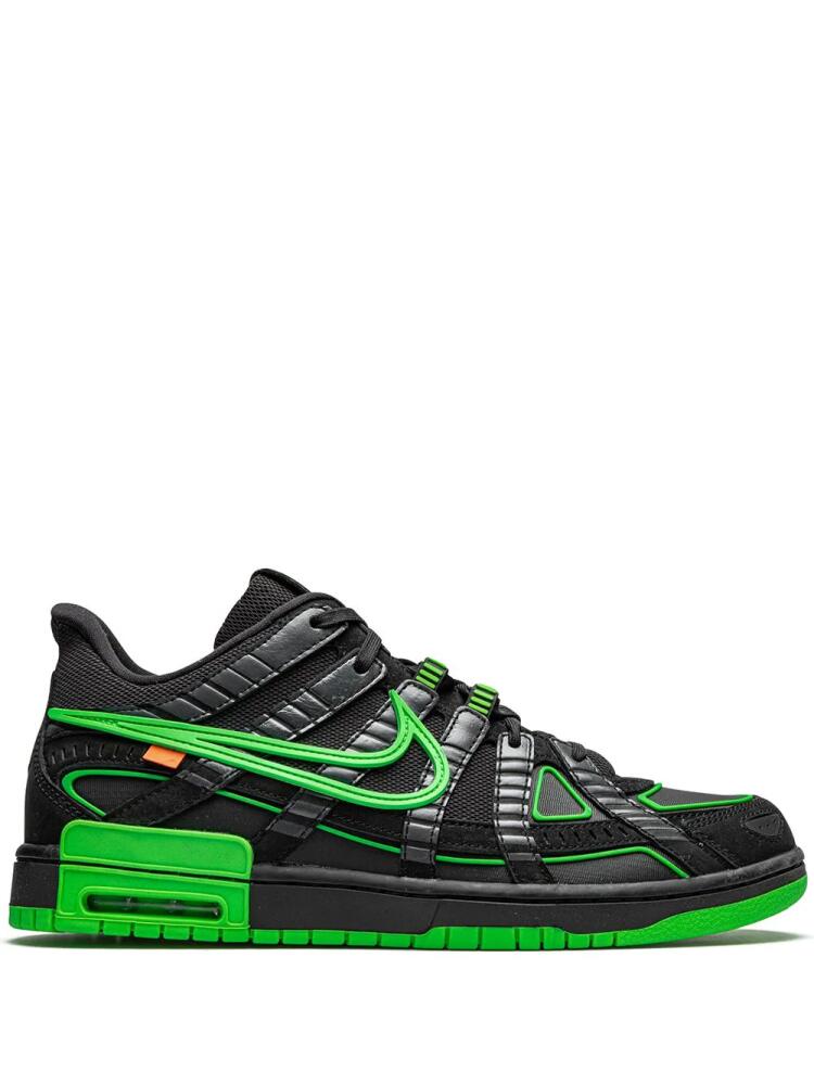 Nike X Off-White Air Rubber Dunk "Green Strike" sneakers - Black Cover