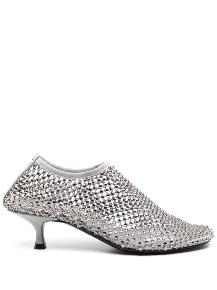 Christopher Esber 50mm Minette pumps - Silver Cover