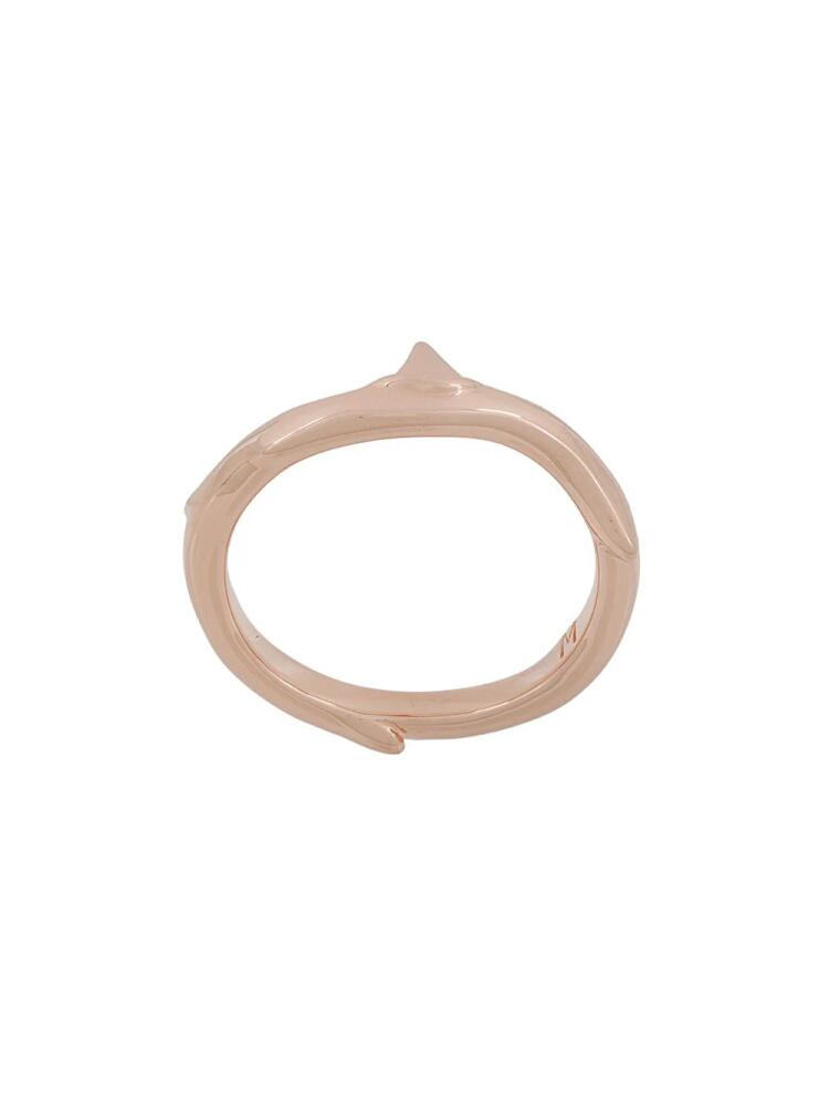 Shaun Leane Rose Thorn band ring - Metallic Cover