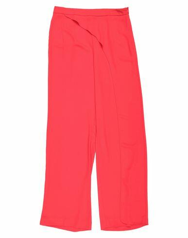 Biancoghiaccio Woman Pants Red Polyester Cover