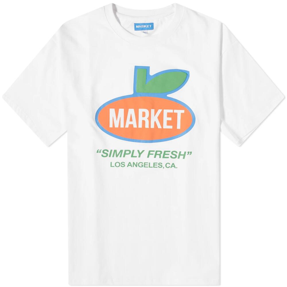 MARKET Men's Simply Fresh T-Shirt in White Cover