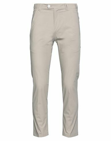 Alessandro Dell'acqua Man Pants Beige Cotton, Elastane Cover