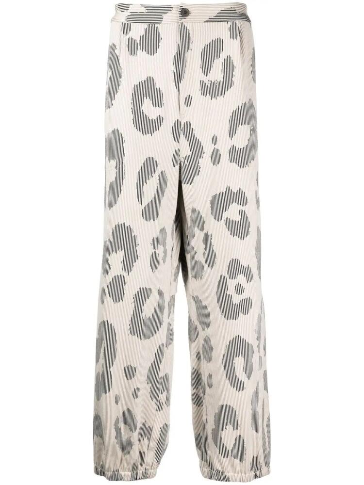 Off Duty Dunne cuffed trousers - Neutrals Cover