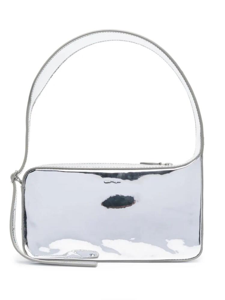 Courrèges Racer mirror shoulder bag - Silver Cover