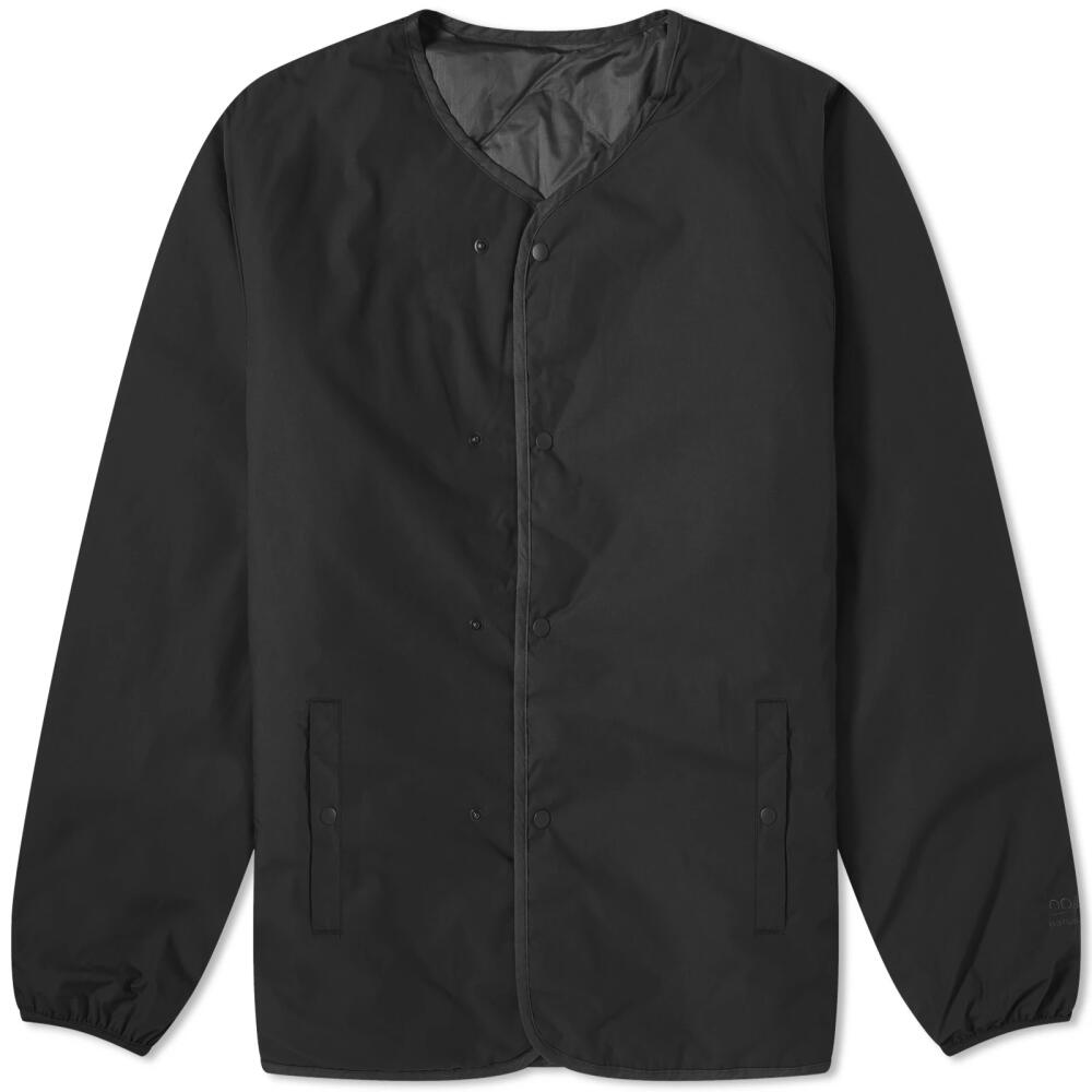 Nanamica Men's Reversible Down Cardigan in Black Cover