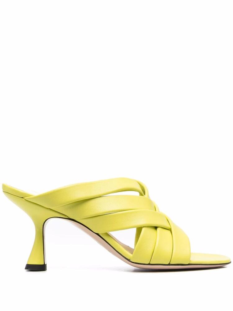 Wandler Louie mule sandals - Yellow Cover