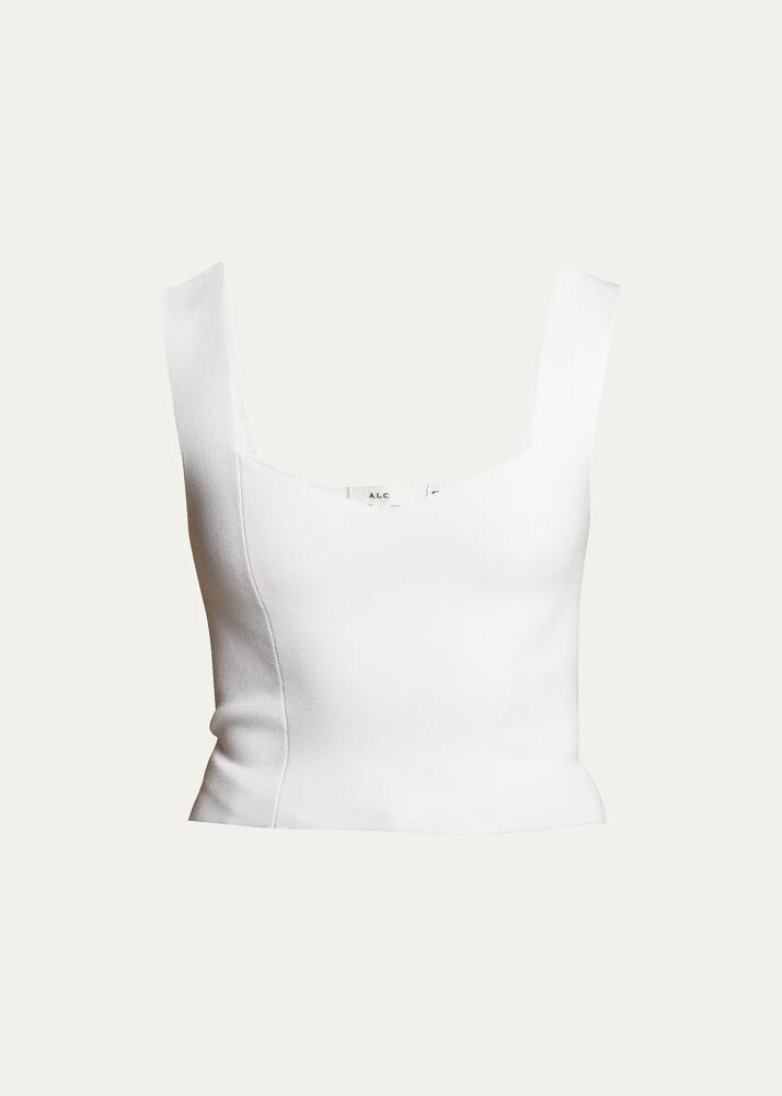 A.L.C. Jordana Sweetheart Tank Top Cover