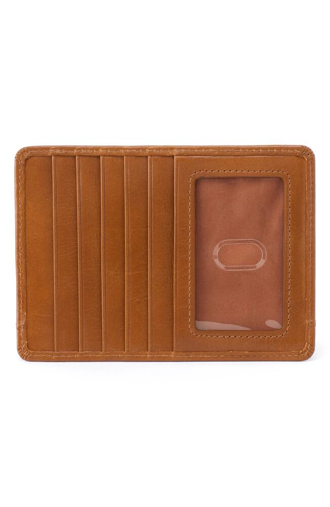 HOBO Euro Slide Credit Card Case Holder in Truffle Cover