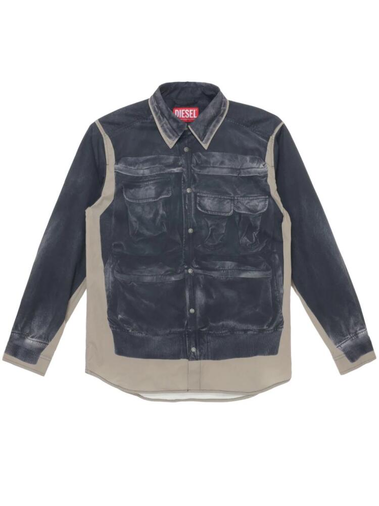 Diesel S-After-A shirt jacket - Black Cover