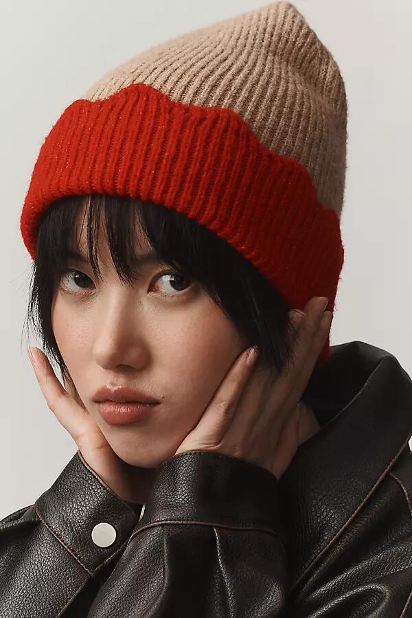 Maeve Scallop Cuff Beanie Cover