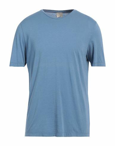 H953 Man T-shirt Pastel blue Pima Cotton, Modal Cover