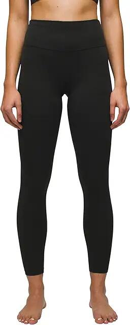 Prana Heavana 7/8 Leggings (Black Heather) Women's Casual Pants Cover