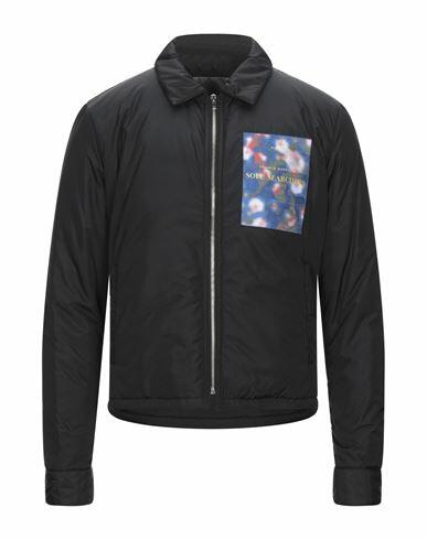 Frankie Morello Man Jacket Black Polyamide Cover