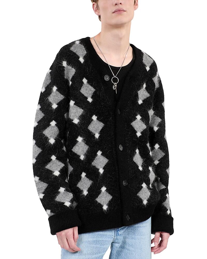 The Kooples Diamond Geo Wide Fit Cardigan Cover