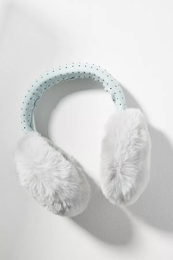 By Anthropologie Studded Fuzzy Earmuffs Cover