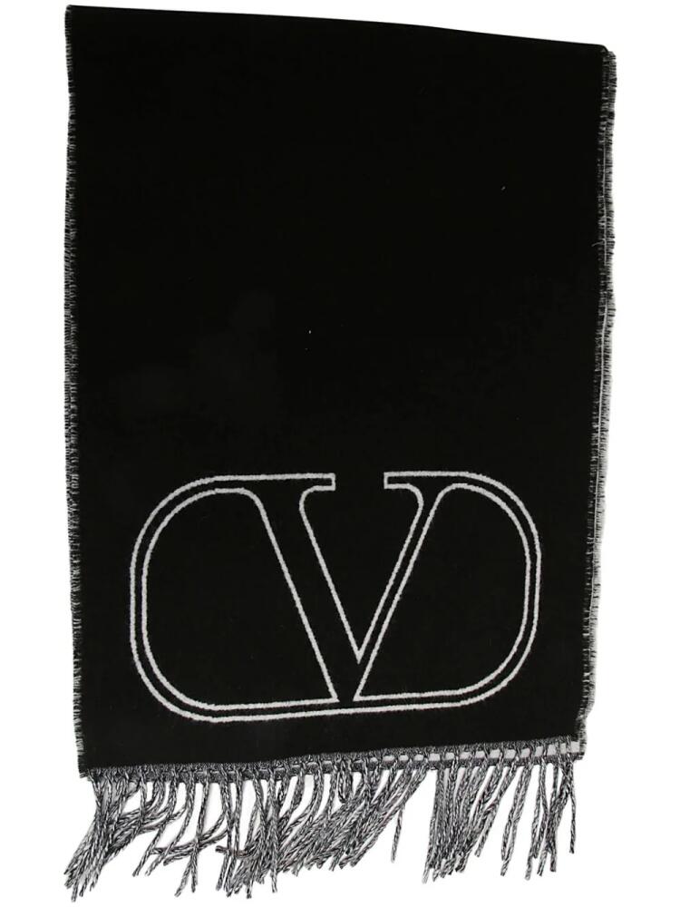 Valentino Garavani Yoni scarf - Black Cover