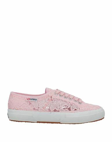 Superga Woman Sneakers Light pink Cotton Cover