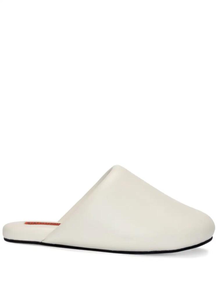 Simon Miller Bubble padded slippers - White Cover