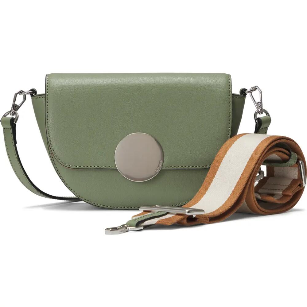 Oryany Lottie Leather Saddle Crossbody Bag in Jade Green Cover