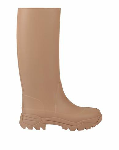 Maison Margiela Woman Boot Light brown Textile fibers Cover