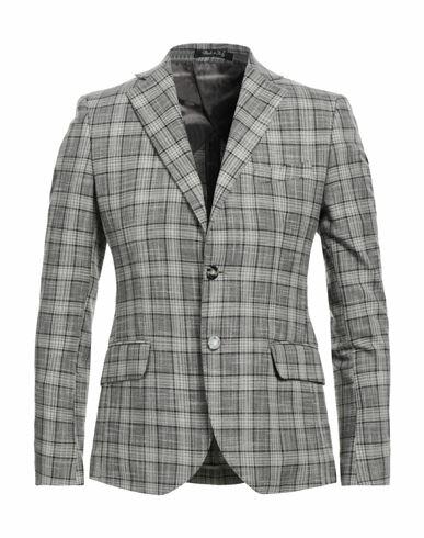 Takeshy Kurosawa Man Blazer Grey Polyester, Viscose, Elastane Cover