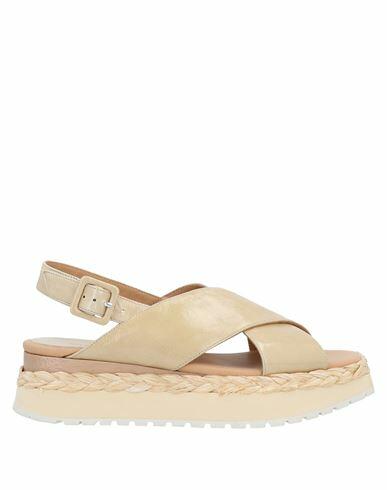 Paloma Barceló Woman Espadrilles Sand Soft Leather Cover