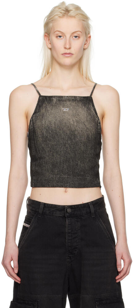 Diesel Black De-Bety-S Tank Top Cover