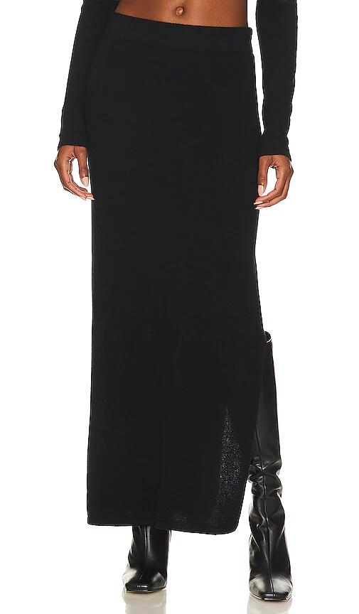 Splendid Johari Sweater Skirt in Black Cover