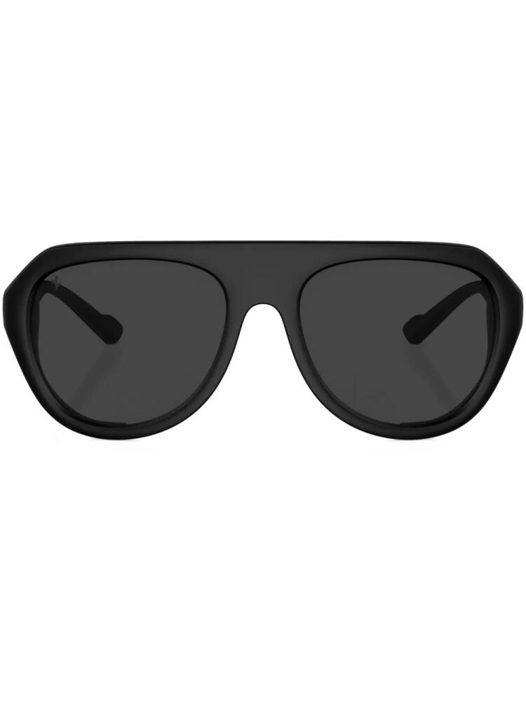 Ferrari pilot-frame sunglasses - Black Cover