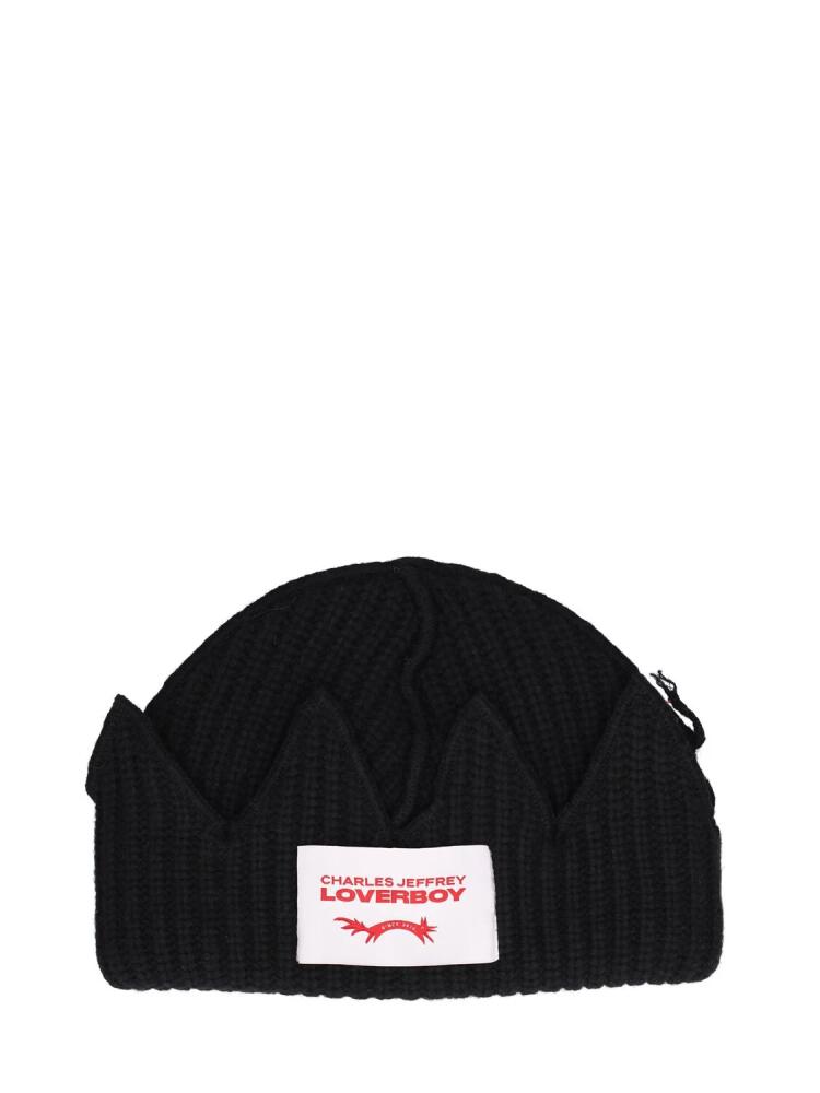 CHARLES JEFFREY LOVERBOY Chunky Crown Beanie Cover