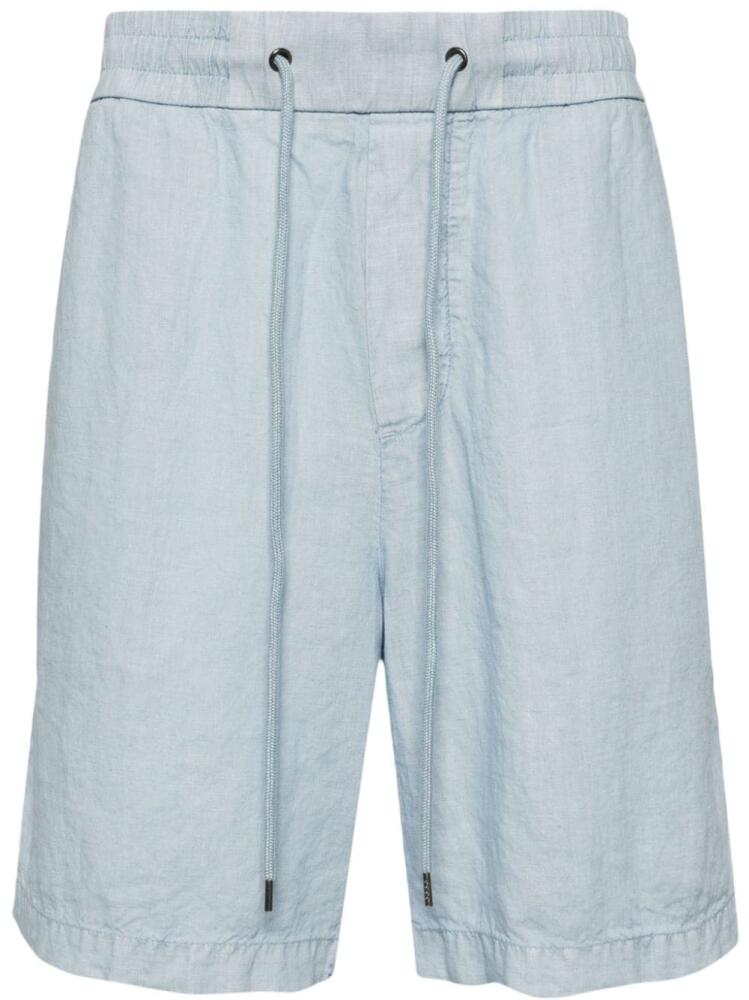 James Perse linen shorts - Blue Cover