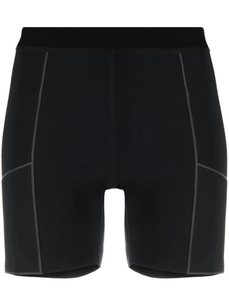 Coperni stretch-design mini shorts - Black Cover