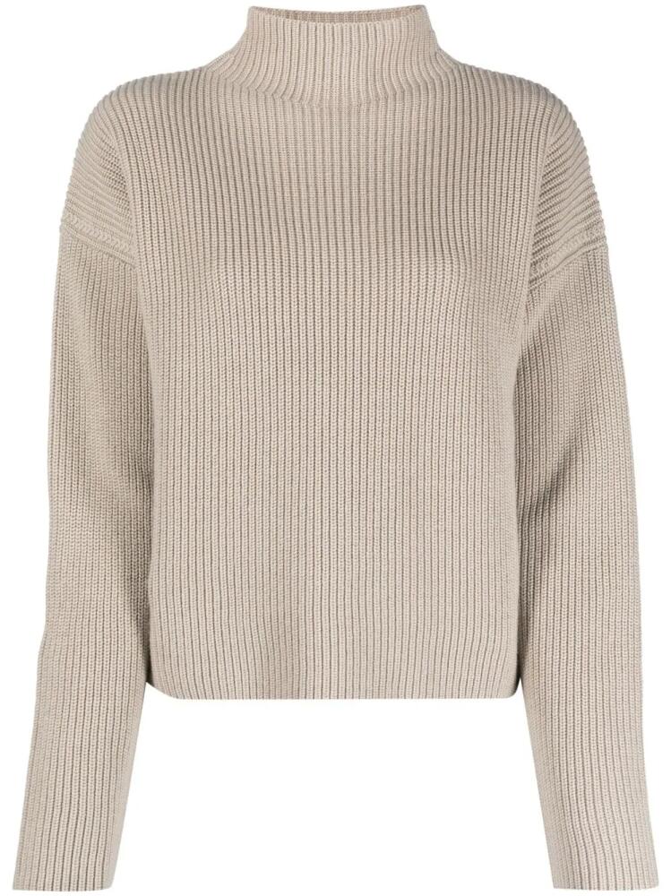 Filippa K purl-knit mock-neck jumper - Neutrals Cover