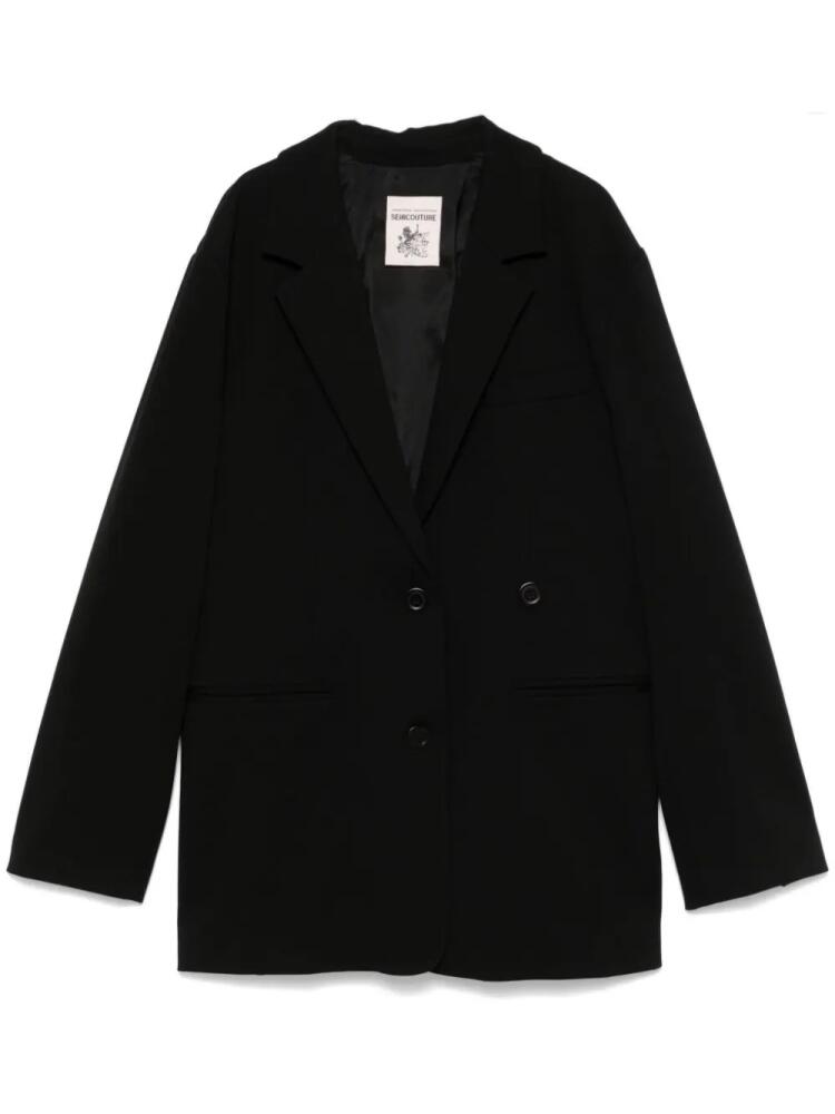 Semicouture Maya blazer - Black Cover