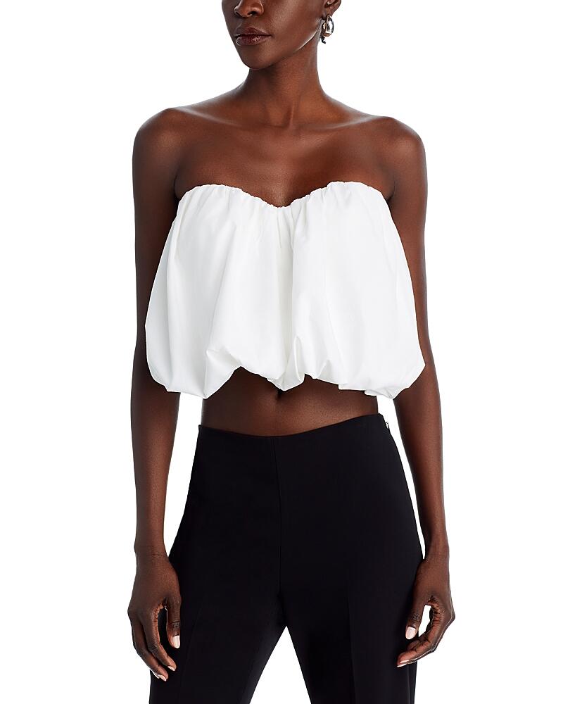 Bcbgmaxazria Strapless Poplin Top Cover