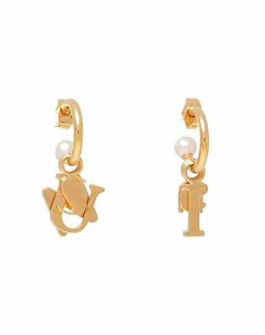 Sunnei Woman Earrings Gold Metal Cover