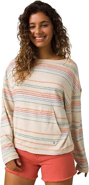 Prana Cozy Up Suncation Top (Canvas Multi Stripe) Women's Clothing Cover