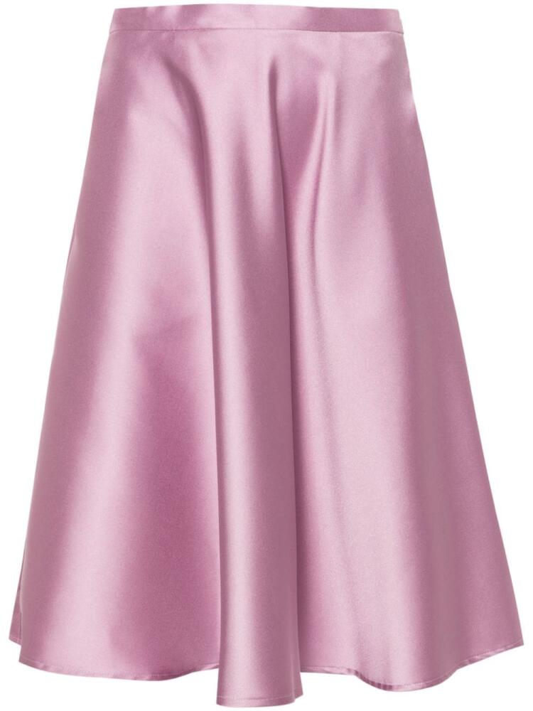 Blanca Vita A-line midi skirt - Purple Cover