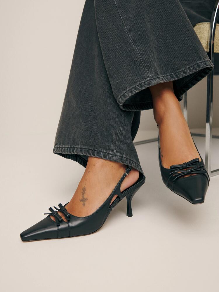 Reformation Noreen Slingback Pump Cover