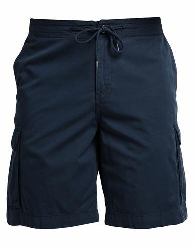 Emporio Armani Man Beach shorts and pants Midnight blue Cotton Cover