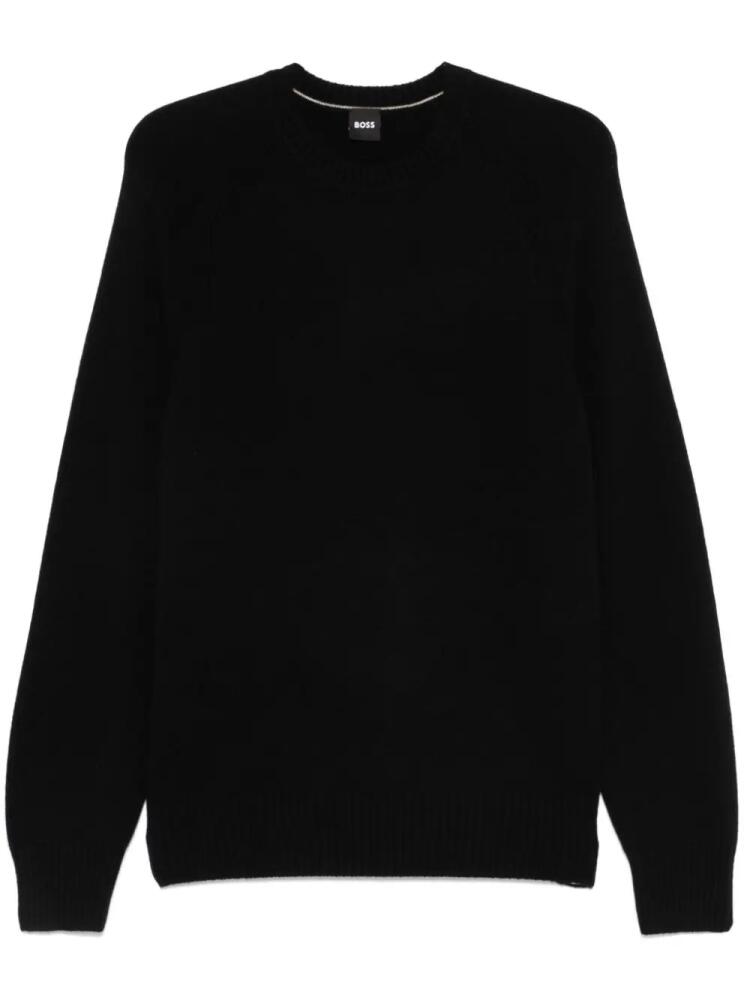 BOSS cashmere sweater - Black Cover