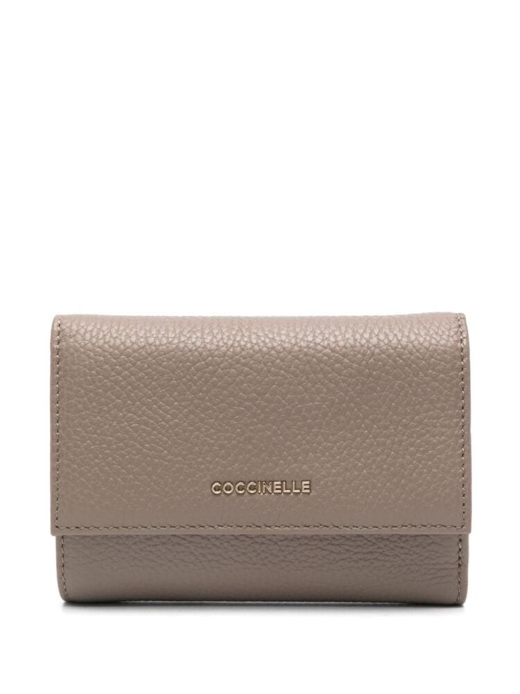 Coccinelle Metallic Soft wallet - Brown Cover