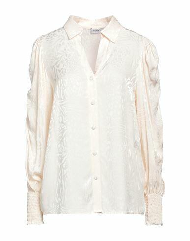 Liu ·jo Woman Shirt Ivory Viscose Cover