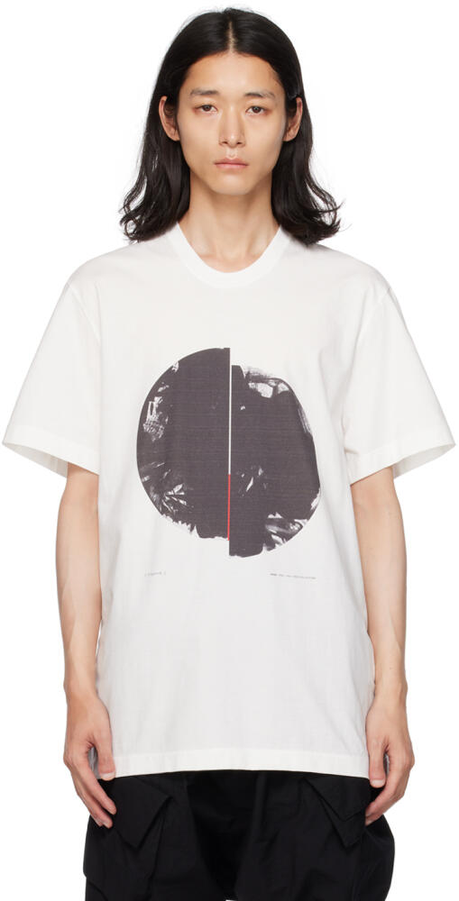 Julius White Printed T-Shirt Cover