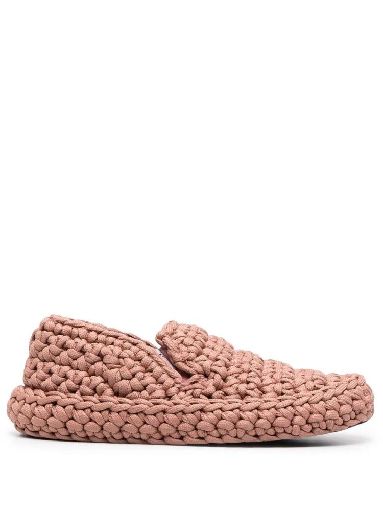 Nº21 knitted slip-on sneakers - Neutrals Cover