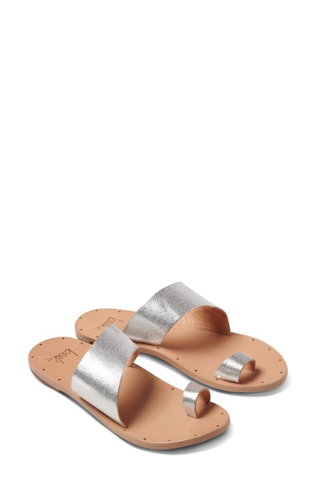 Beek Finch Sandal in Silver/Beach Cover