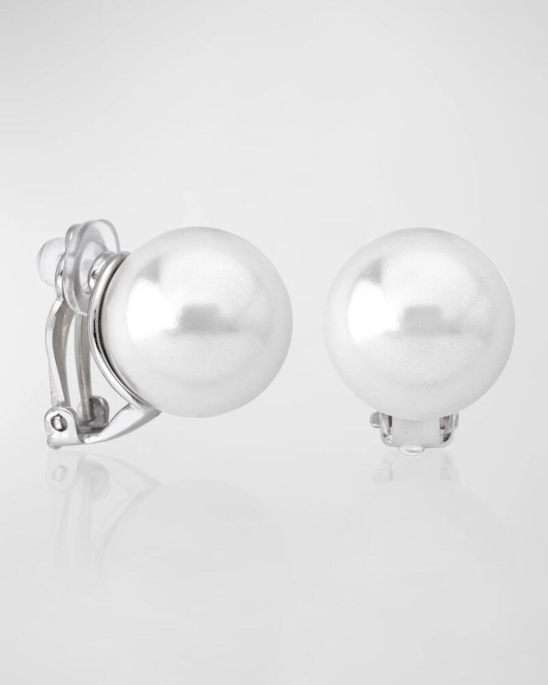 Majorica Lyra Pearl Clip Earrings Cover