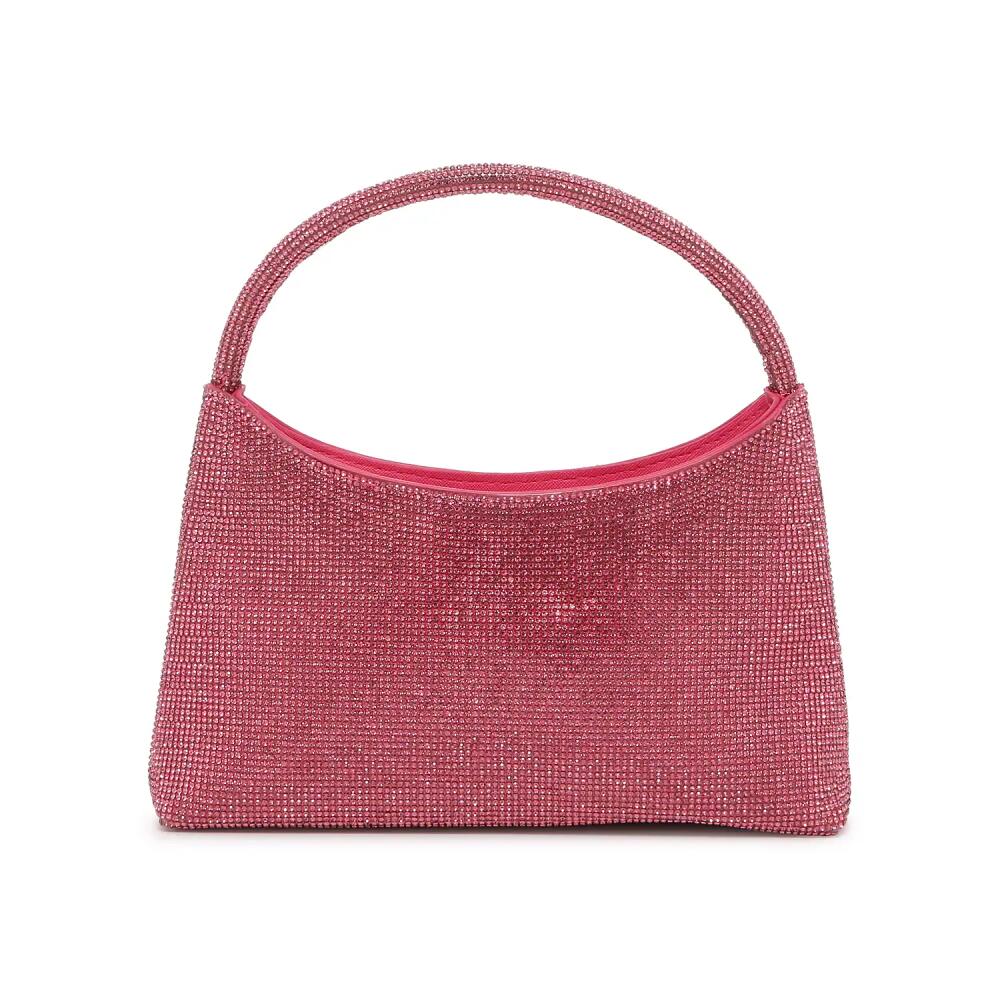 Mix No. 6 Rhinestone Top Handle Baguette Bag | Women's | Bright Pink Cover