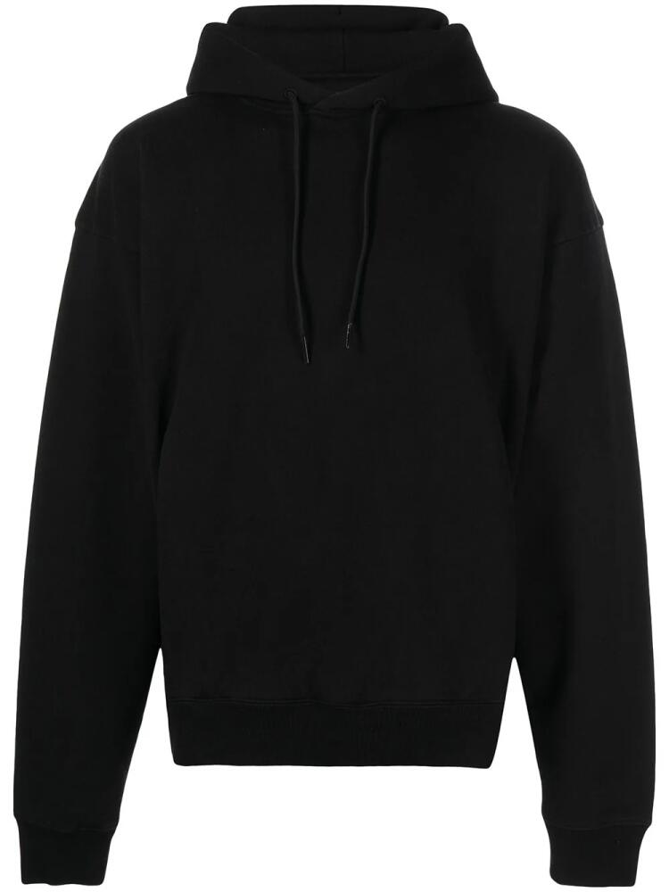 Martine Rose logo-print oversized hoodie - Black Cover