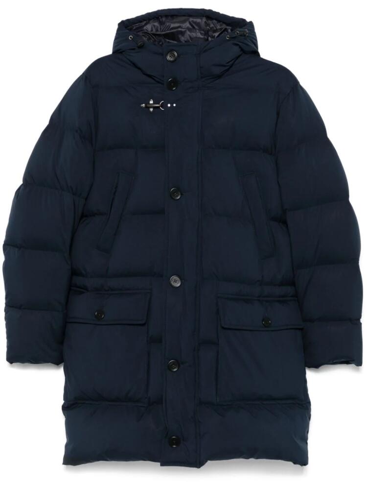 Fay hooded padded coat - Blue Cover